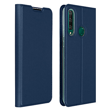 Dux Ducis Housse Pour Huawei Y6p Porte-carte Fonction Support Vidéo Bleu Nuit