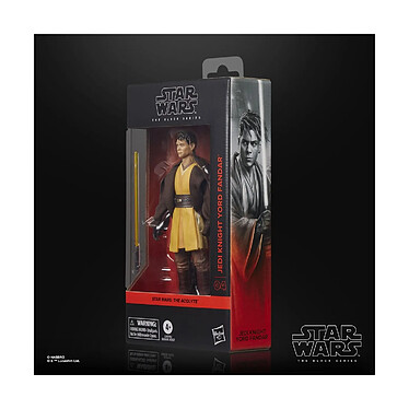 Avis Star Wars : The Acolyte Black Series - Figurine Jedi Knight Yord Fandar 15 cm