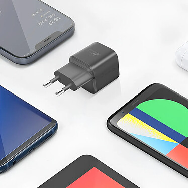 Acheter Swissten Chargeur GaN USB C 20W Compact Léger Noir