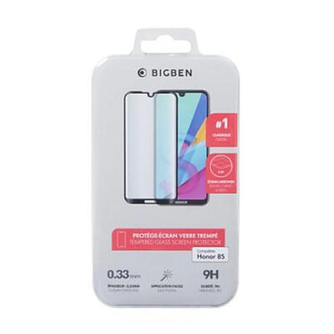 Acheter BigBen Connected Protège écran pour Honor 8S en Verre trempé 2.5D Anti-rayures Noir transparent