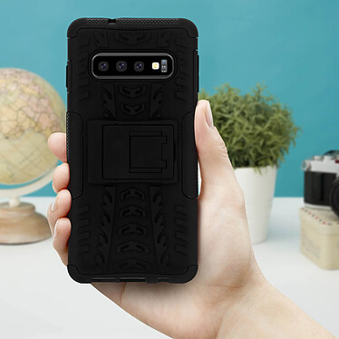 Avis Avizar Coque Samsung Galaxy S10 Protection Hybride Antichoc Rigide Support Vidéo - Noir