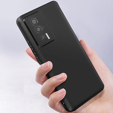 Avis Avizar Coque pour Xiaomi Poco F5 Pro Silicone Gel Flexible Fine et Légère  Noir