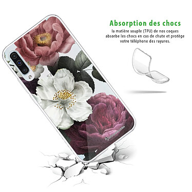 Avis LaCoqueFrançaise Coque Samsung Galaxy A70 360 intégrale transparente Motif Fleurs roses Tendance