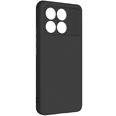 Avizar Coque pour Xiaomi Poco X6 Pro Semi-rigide Mat Anti-traces Dragonne Noir