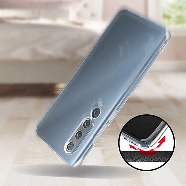 Acheter iMak Coque pour Xiaomi Mi 10 Silicone Gel Flexible Fine Légère  Transparent