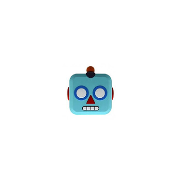 Mojipower Powerbank Robot 5200mAh Design Emoji Bleu