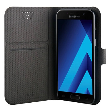 Muvit Étui de Protection pour Smartphone 4.7" Folio Universel Noir