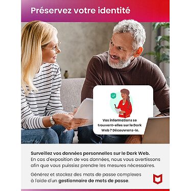 Acheter McAfee+ Premium Individuel - Licence 1 an - Tous les appareils 1 utilisateur  - A télécharger