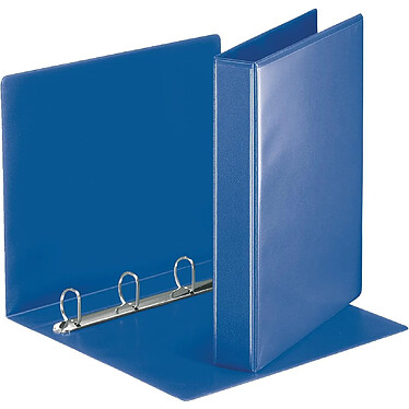 ESSELTE Classeur 4 anneaux 30 mm personnalisable A4 Dos 50 mm Bleu