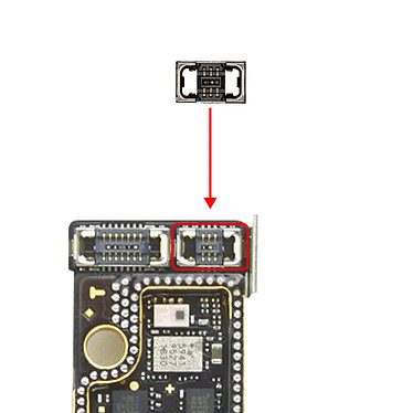 Avis Clappio Connecteur FPC Antenne NFC pour iPhone XS et XS Max Noir