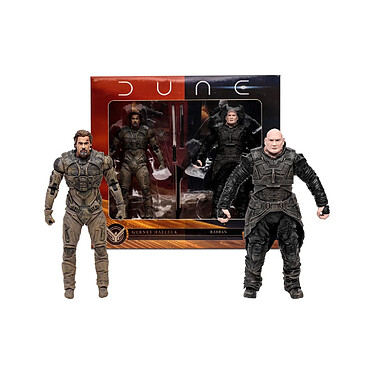 Acheter Dune, deuxième partie - Pack 2 figurines Gurney Halleck & Rabban 18 cm