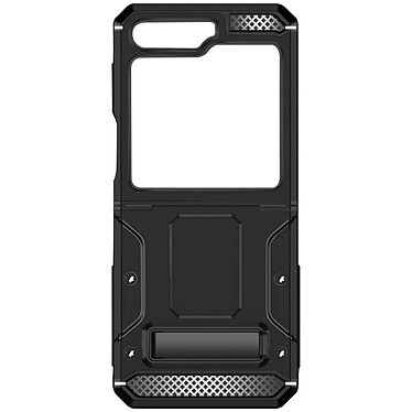 Avizar Coque Antichoc pour Samsung Galaxy Z Flip 5 Anti-chutes 3m Béquille Support  Noir