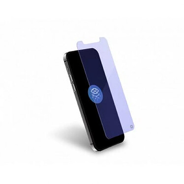 Force Glass Protection d'écran pour iPhone 12 mini Anti Lumière Bleue Transparent