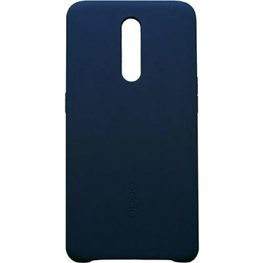 Oppo Coque pour Oppo Reno Z Rigide et Haut de Gamme en Caoutchouc de Silicone Liquide Bleu