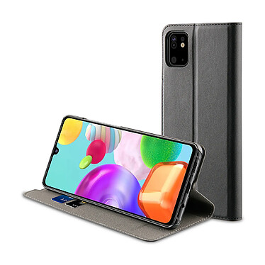 Avis Muvit Étui pour Samsung Galaxy A41 Édition Folio Stand avec 2 Eamplacement de Cartes Noir