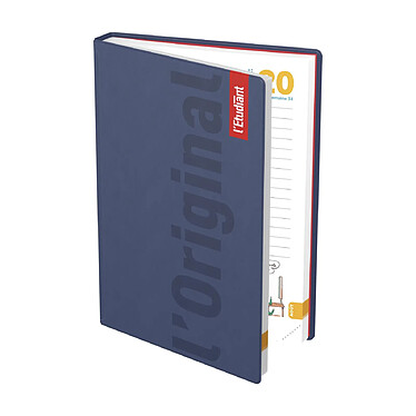 Acheter L'ETUDIANT Original Agenda Scolaire Journalier 15x20cm 352p Couv PVC bleu