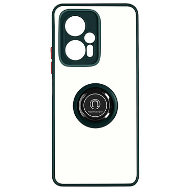 Avizar Coque pour Xiaomi Poco X4 GT Bi-matière Bague Métallique Support Vidéo  vert