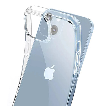 Avizar Coque pour iPhone 14 Silicone souple Fin 2mm  Transparent pas cher