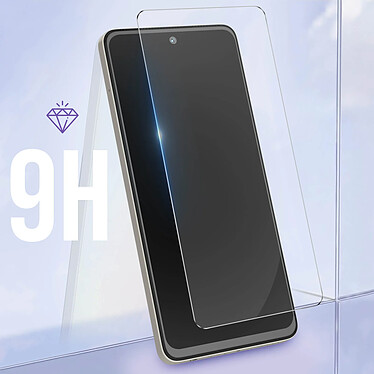 Avis Avizar Verre Trempé pour Realme C55 Dureté 9H Biseauté 2.5D fin 0.26mm  transparent