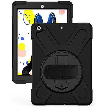 MW for Business Coque Securit Rotative compatible iPad 10.2 (2019/20/21 - 7/8/9th gen) Noir Polybag