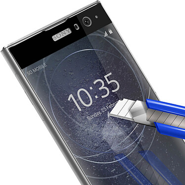 Acheter Avizar Film Xperia XA2 Protection écran intégral verre trempé anti-explosion noir