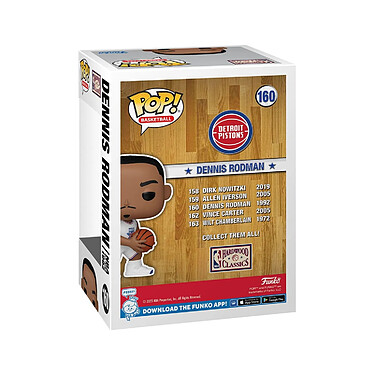 Avis NBA Legends - Figurine POP! Dennis Rodman (1992) 9 cm