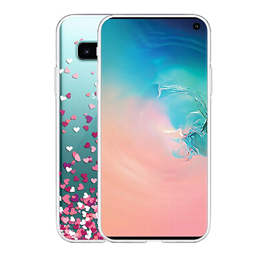 Avis Evetane Coque Samsung Galaxy S10 360 intégrale transparente Motif Confettis De Coeur Tendance