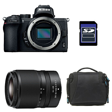 NIKON Z50 + Z 18-140 + Sac + Carte SD 8 Go