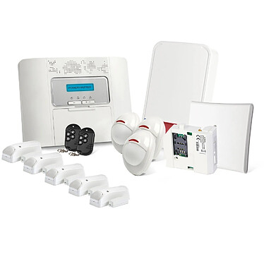 Visonic - POWERMASTER KIT7 GSM - Alarme maison sans fil GSM PowerMaster 30 - Kit 7