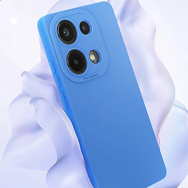 Acheter Avizar Coque pour Xiaomi Redmi Note 13 Pro 4G Silicone Mat Protection Caméra Bleu