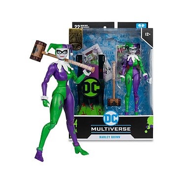 Acheter DC Multiverse - Figurine Harley Quinn (DC Classic) Jokerized (Gold Label) 18 cm