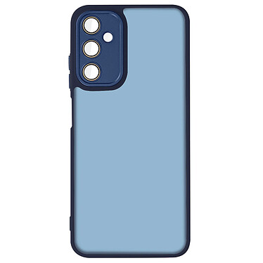 Avizar Coque pour Samsung Galaxy A05s Dos Rigide Fumé Bloc Caméra Protégé Bleu Nuit