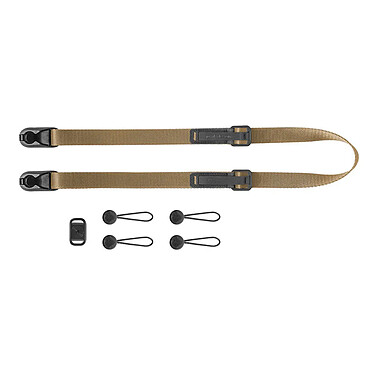 PEAK DESIGN Courroie Leash Coyote a connection rapide L-CY-3