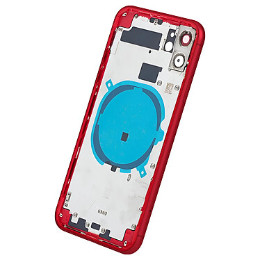 Avis Clappio Châssis iPhone 11 avec Vitre arrière de remplacement Rouge