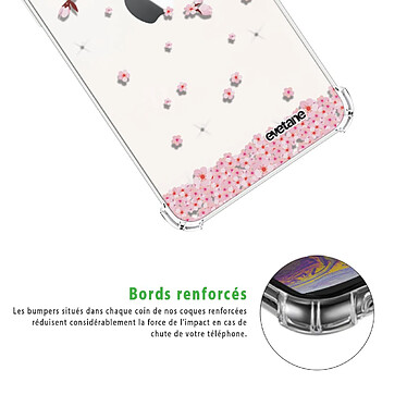 Acheter Evetane Coque iPhone 12/12 Pro anti-choc souple angles renforcés transparente Motif Chute De Fleurs