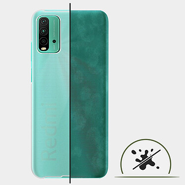 Acheter Avizar Coque Xiaomi Redmi 9T / Poco M3 Protection Antichoc Anti-traces Blanc Givré