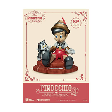 Disney - Statuette Master Craft Pinocchio Wooden Ver. Special Edition 27 cm