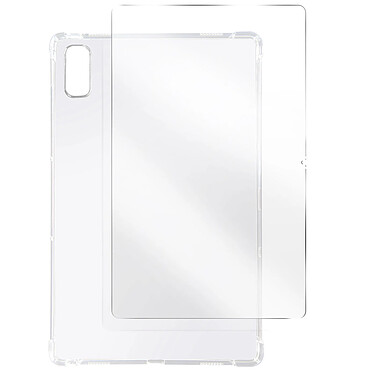 Avizar Pack Protection pour Lenovo Tab P11 Gen 2 Coque Renforcée + Verre Trempé  Transparent