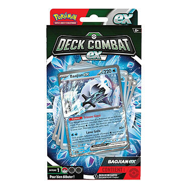 Avis Pokemon JCC Deck de combat de 60 cartes Aléatoire entre Forgelina EX et Baojian EX Multicolore