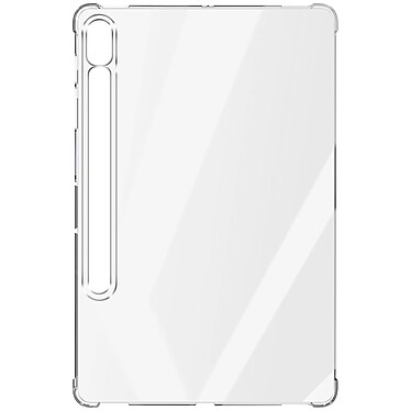 Avizar Coque pour Samsung Galaxy Tab S9 Plus Antichoc Souple  Transparent