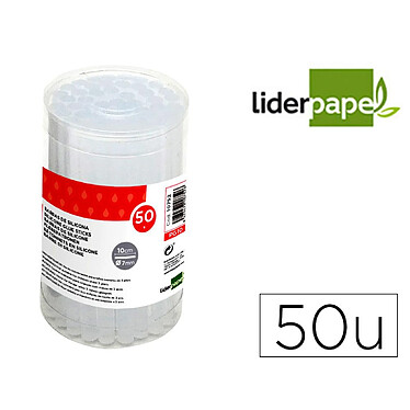 LIDERPAPEL Baton de colle 7x100mm boite 50 unites x 48