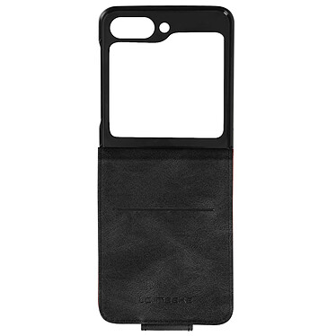 Avizar Étui pour Samsung Galaxy Z Flip 5 Clapet Vertical Porte-Carte Anti-RFID  Noir