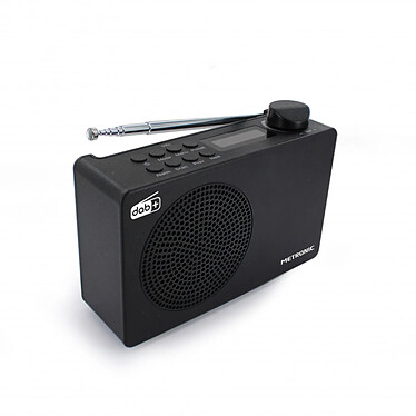 Metronic 477231 - Radio portable numérique DAB+ et FM RDS