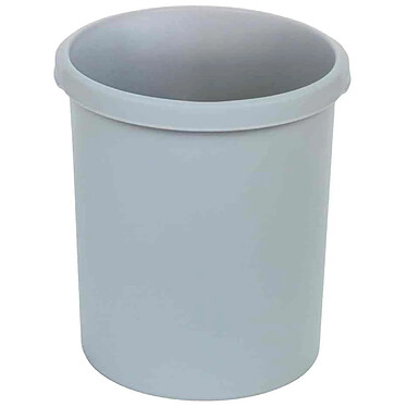 HAN Corbeille à papier STANDARD, 30 litres, rond, gris clair