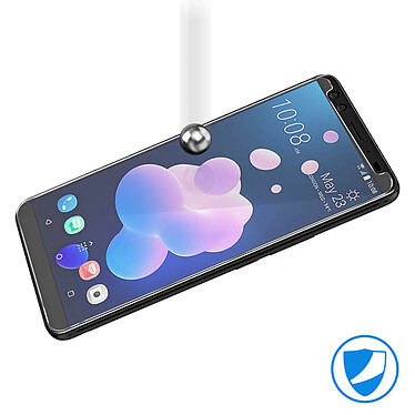 Avizar Film HTC U12 Plus Verre Trempé Protection Ecran Biseautés 2.5D Ultra-résistant pas cher