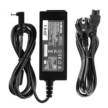 LinQ Chargeur Secteur PC Asus 65W / 19V 3.42A Embout 4.0*1.35 mm AS-65135  Noir