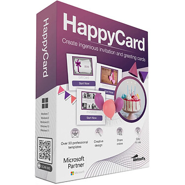 HappyCard - Licence perpétuelle - 1 PC - A télécharger