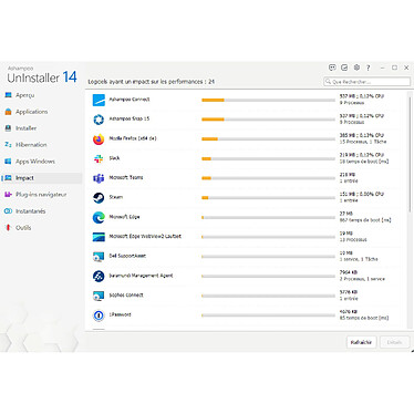 Avis Ashampoo Uninstaller 14 - Licence perpétuelle - 1 poste - A télécharger