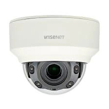 Hanwha - Caméra de surveillance dôme réseau anti-vandale 2Mpx avec IR - XNV-L6080R