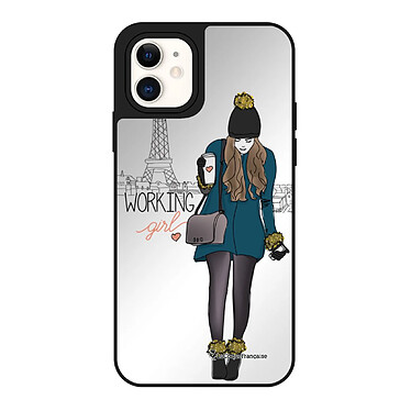 LaCoqueFrançaise Coque iPhone 12 Mini miroir Working girl Design